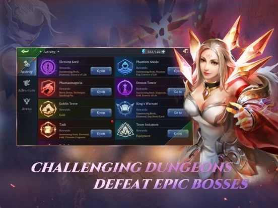 Изображение игры: Summoners Glory: Eternal Fire