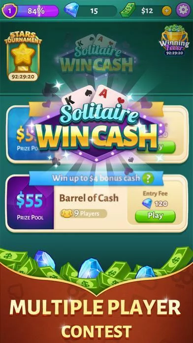 Изображение игры: Solitaire: Win Cash