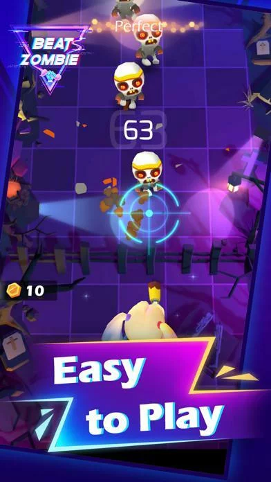 Изображение игры: Beat Zombie: Rhythm shooting