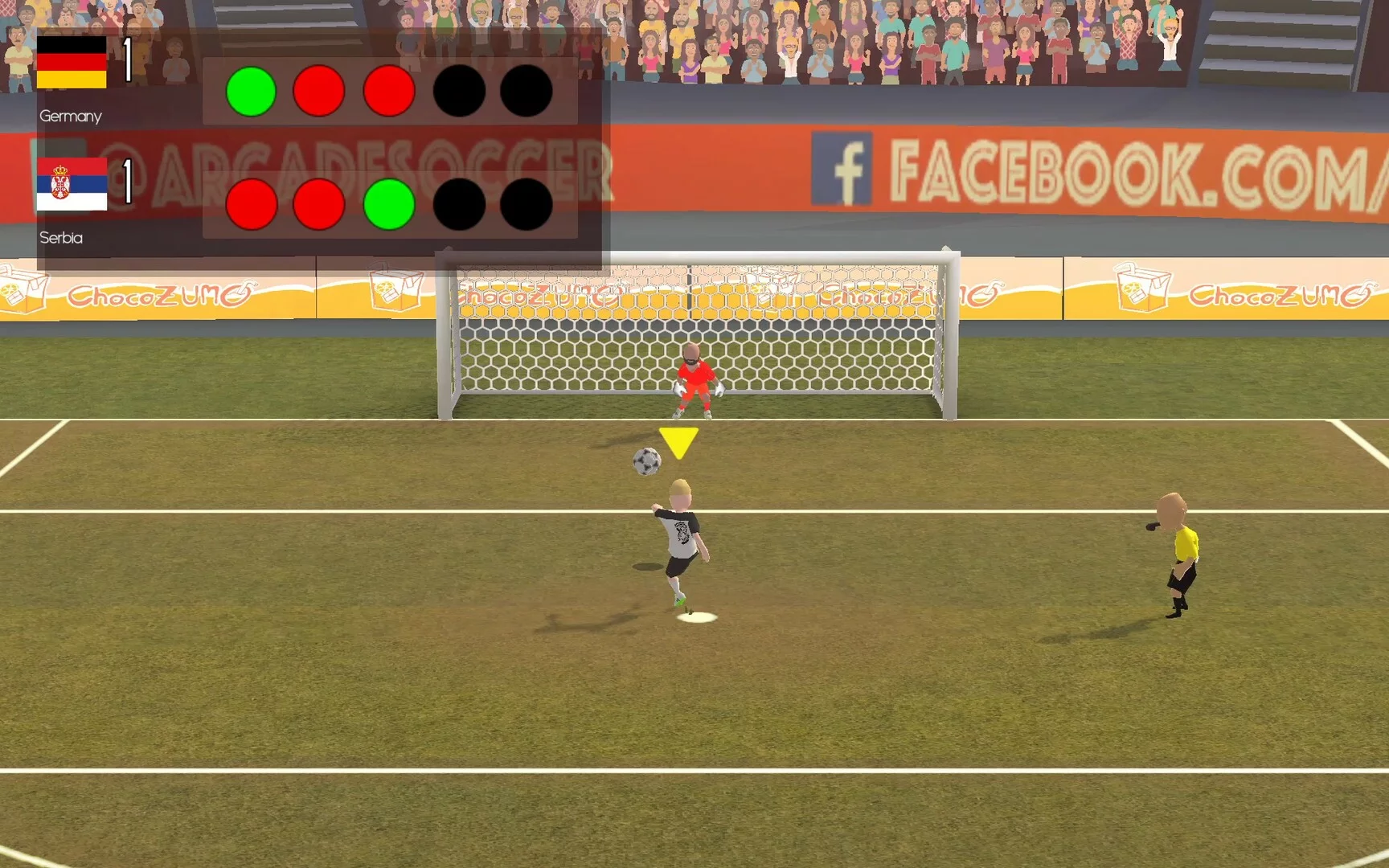Изображение игры: Super Arcade Soccer 2021