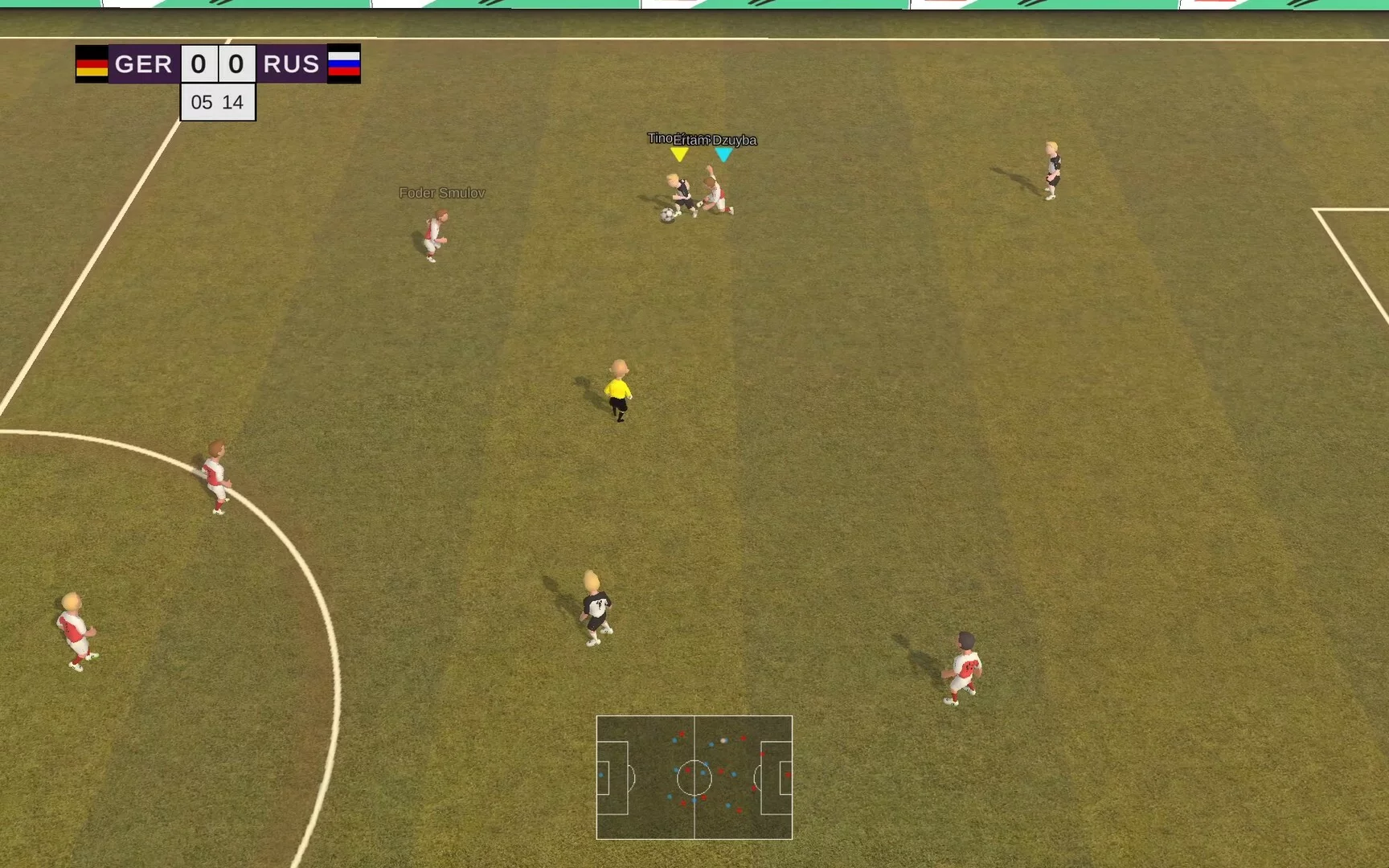 Изображение игры: Super Arcade Soccer 2021