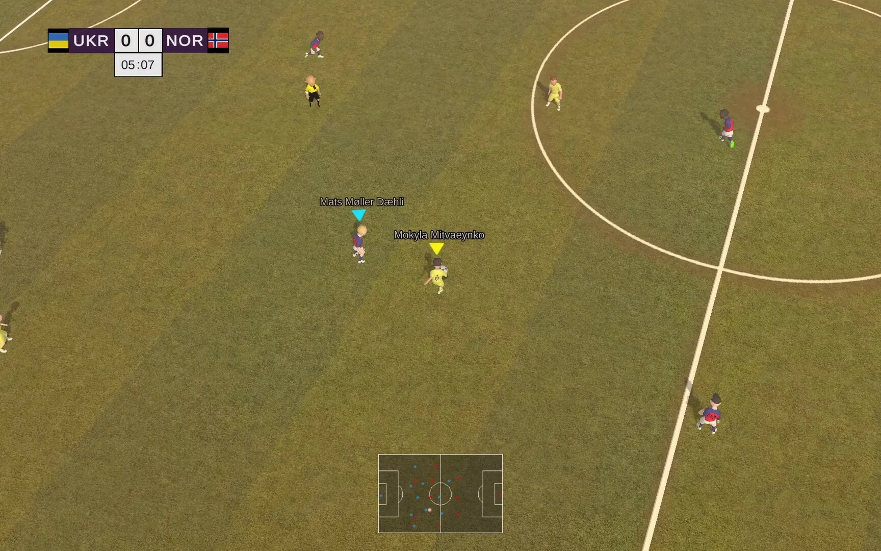 Изображение игры: Super Arcade Soccer 2021