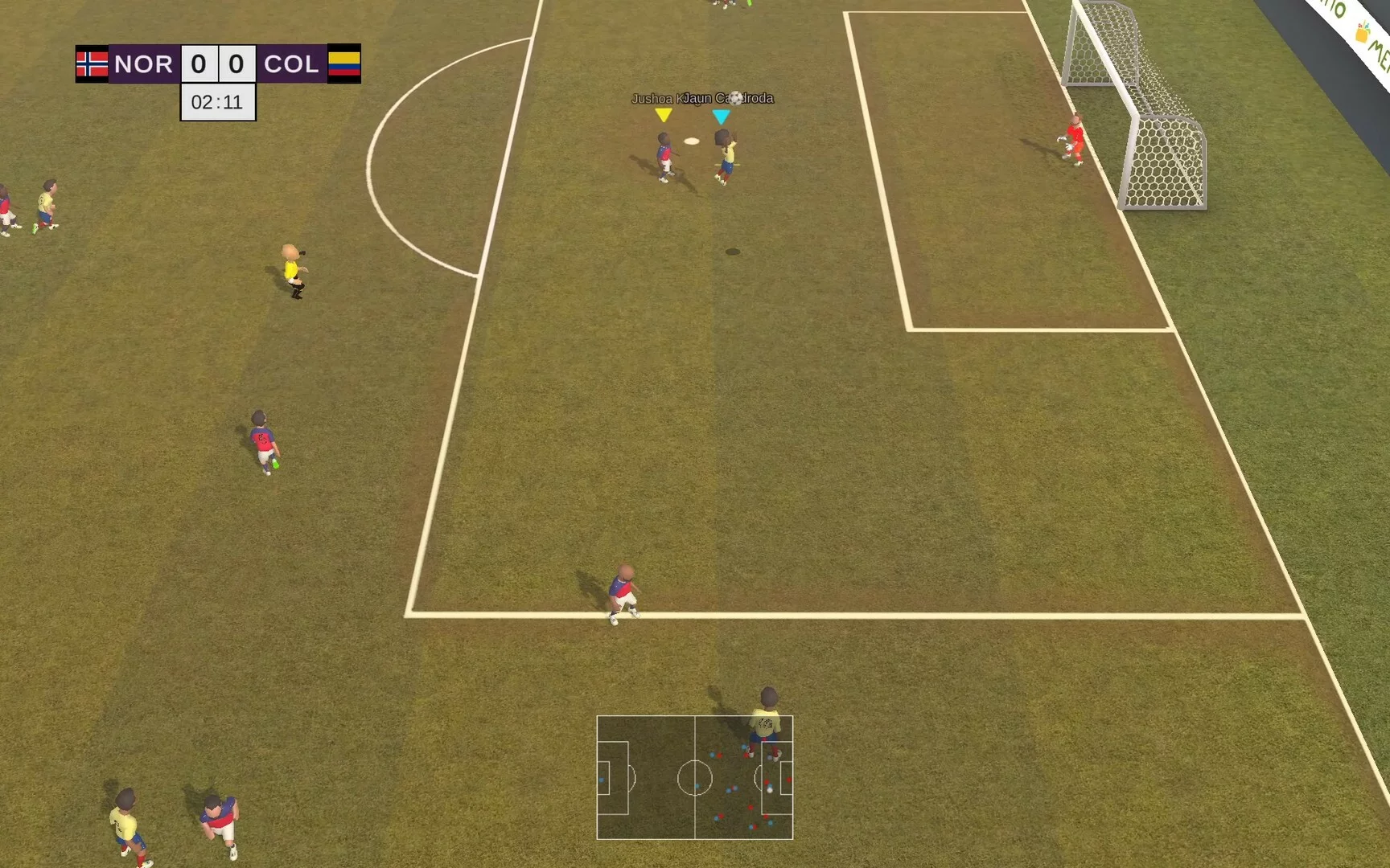 Изображение игры: Super Arcade Soccer 2021