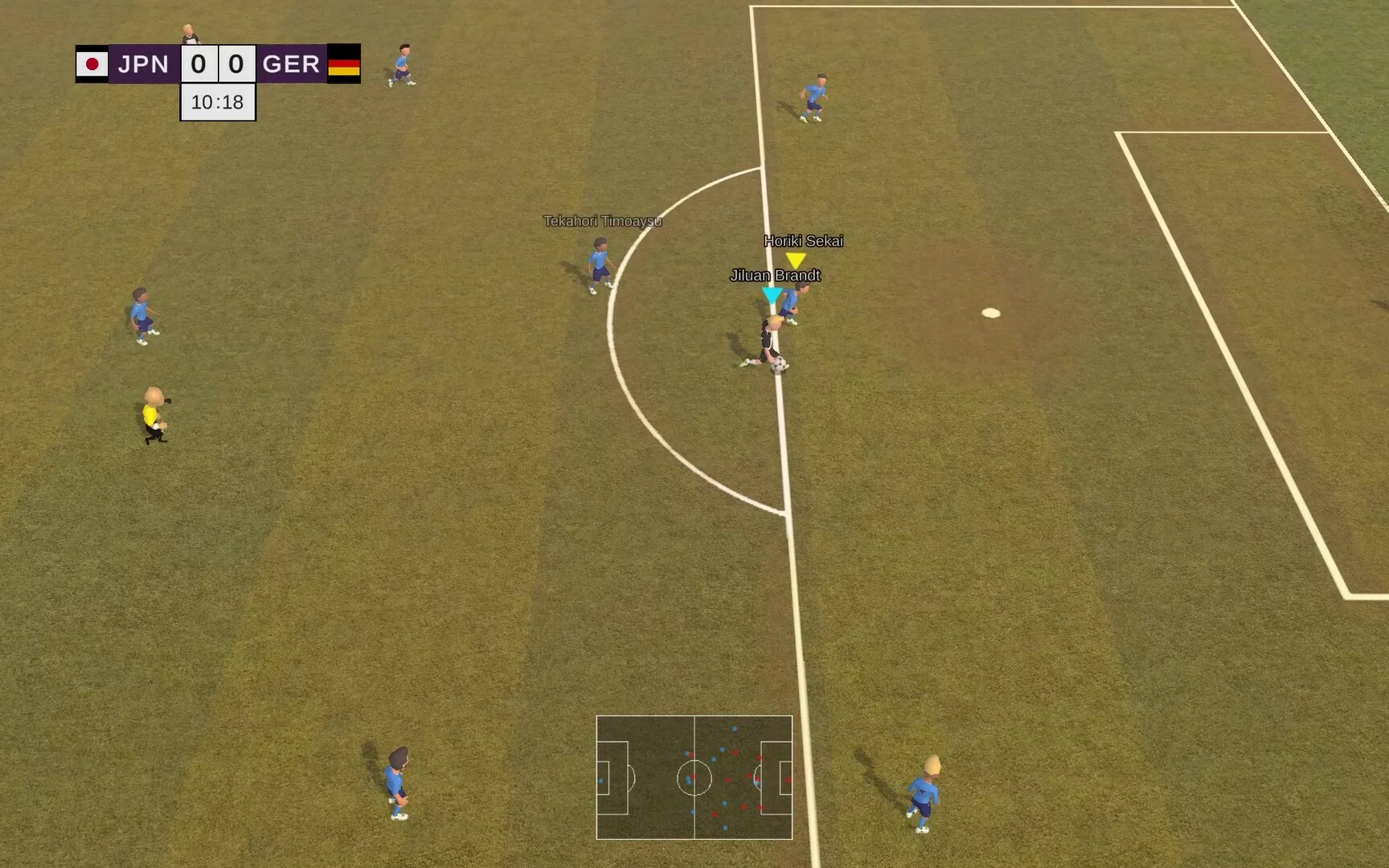 Изображение игры: Super Arcade Soccer 2021