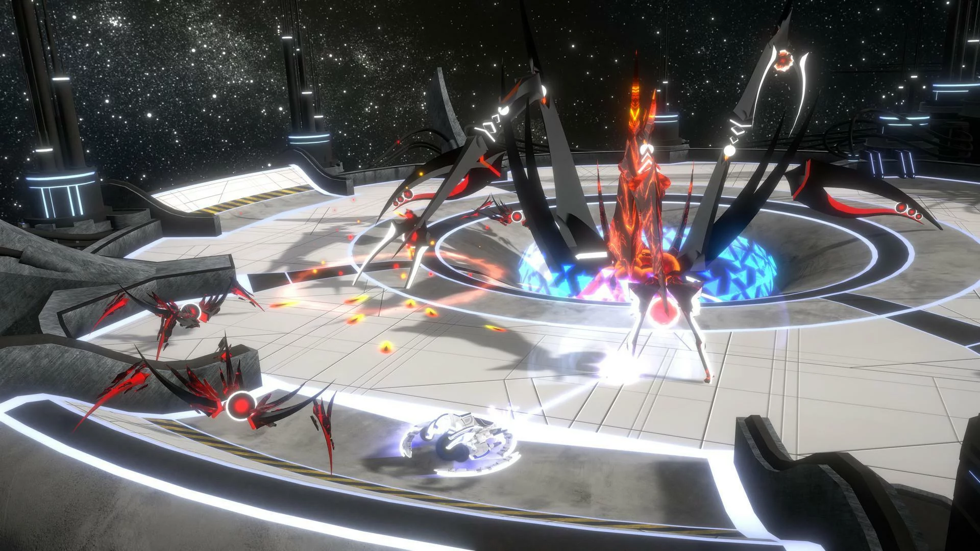 Изображение игры: Curved Space Demo