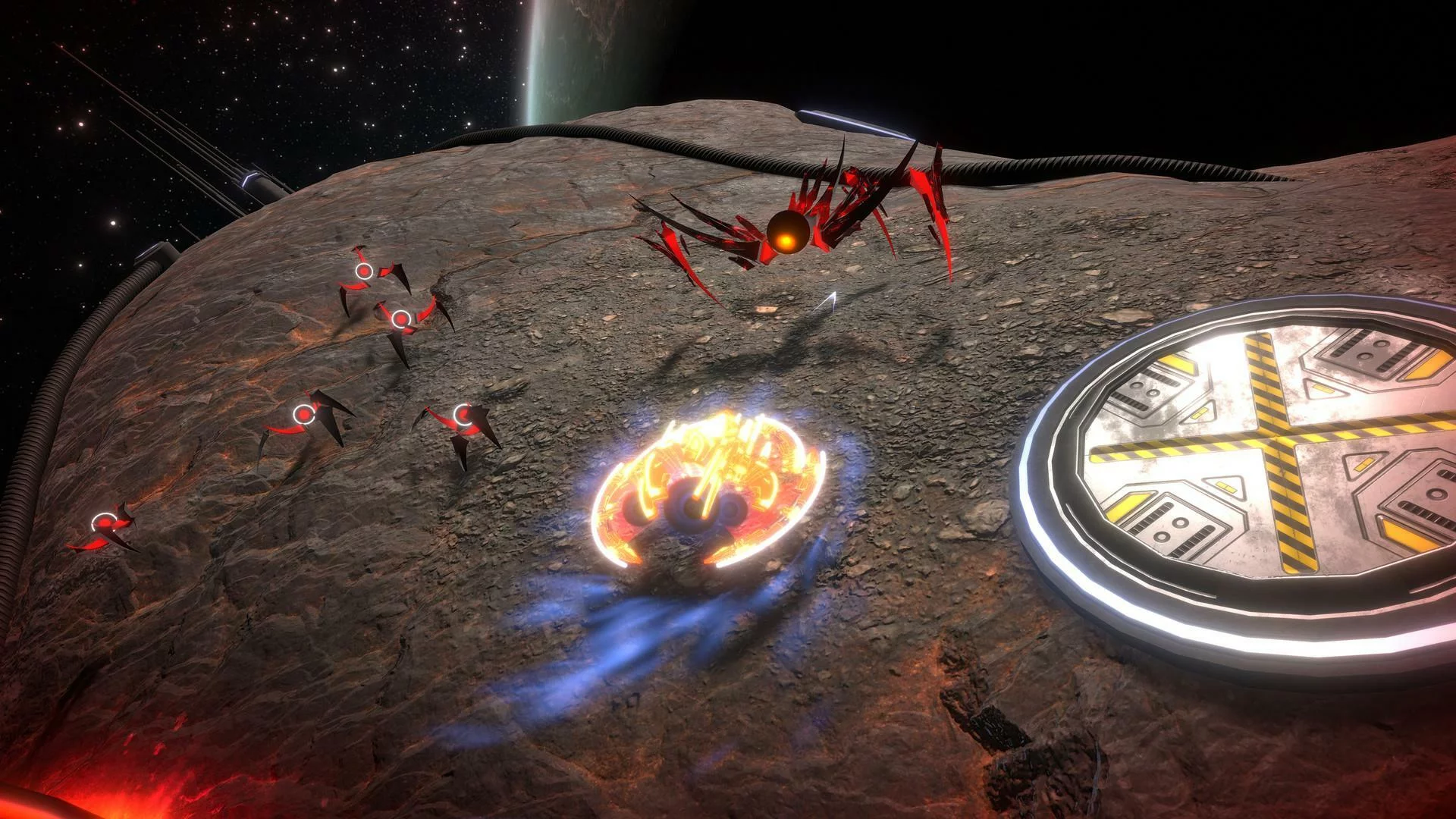 Изображение игры: Curved Space Demo