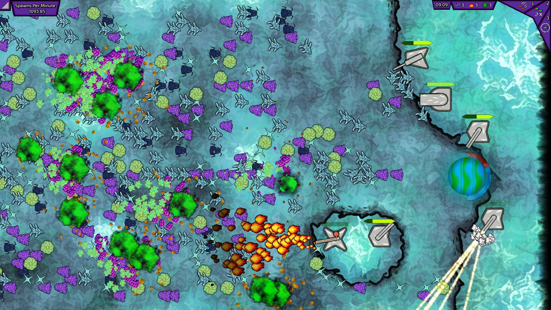 Изображение игры: Swarming Planet