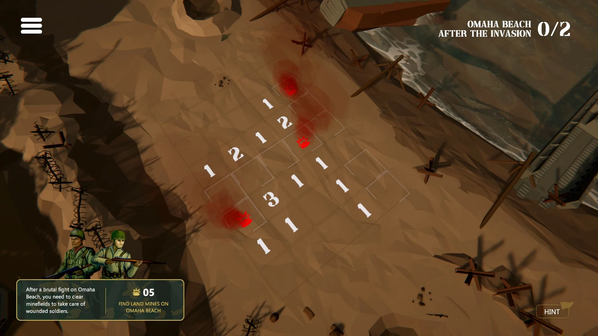 Изображение игры: War Mines: WW2