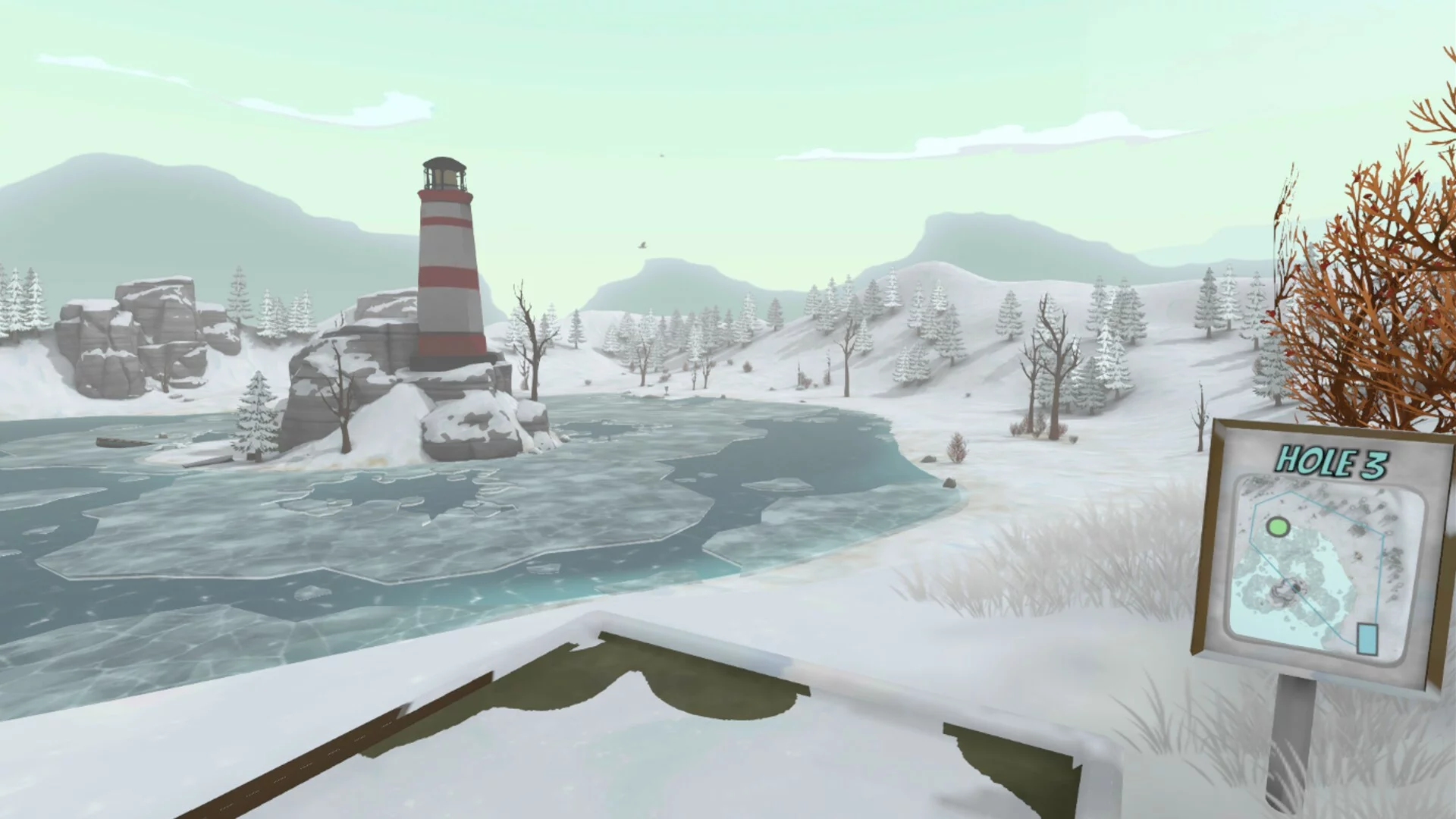 Изображение игры: Disc Golf Valley VR