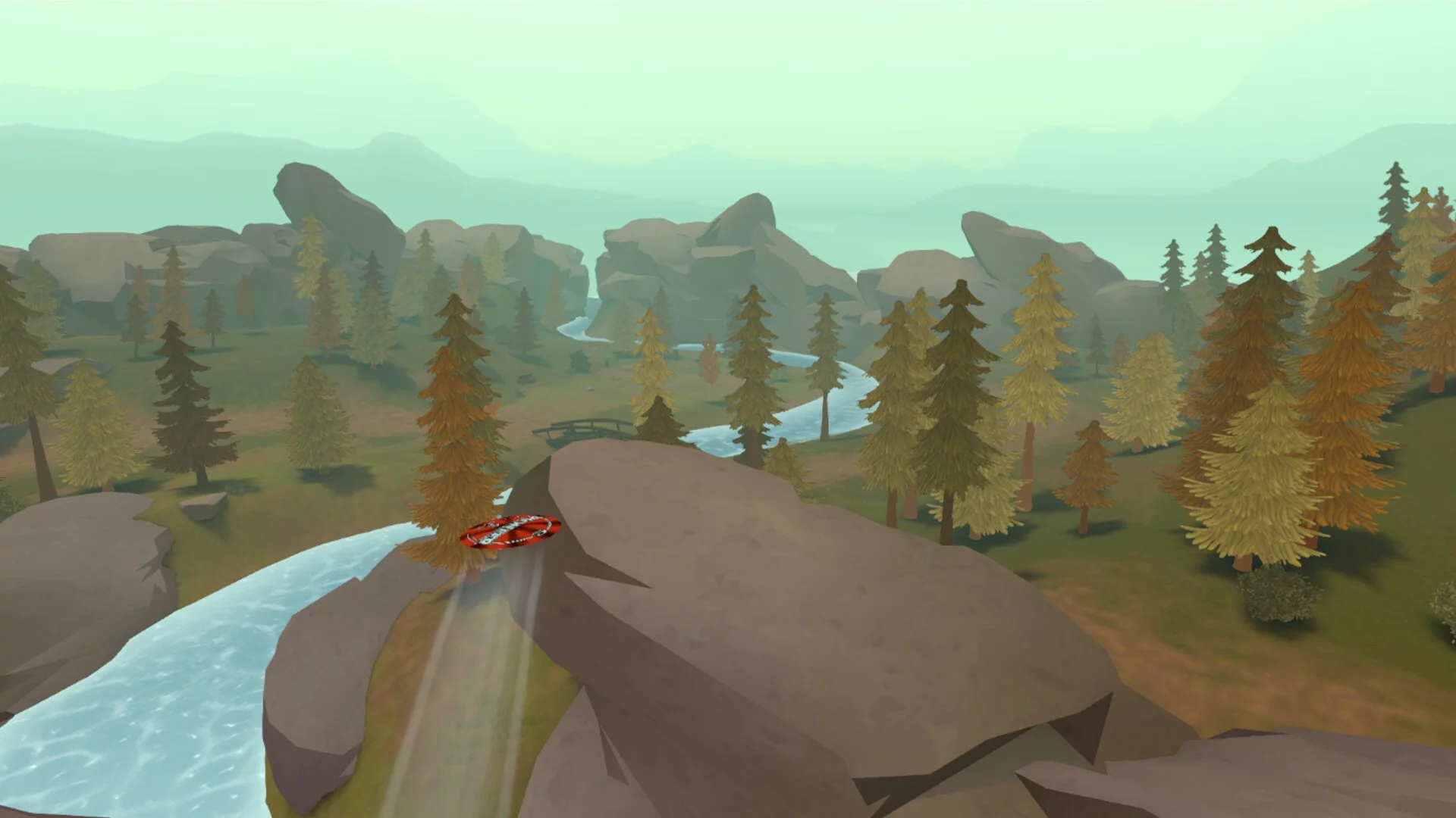 Изображение игры: Disc Golf Valley VR