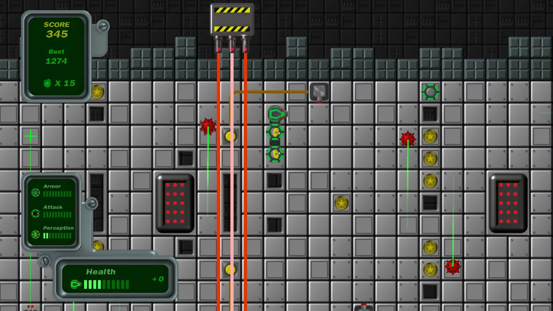 Изображение игры: Mecha Snake