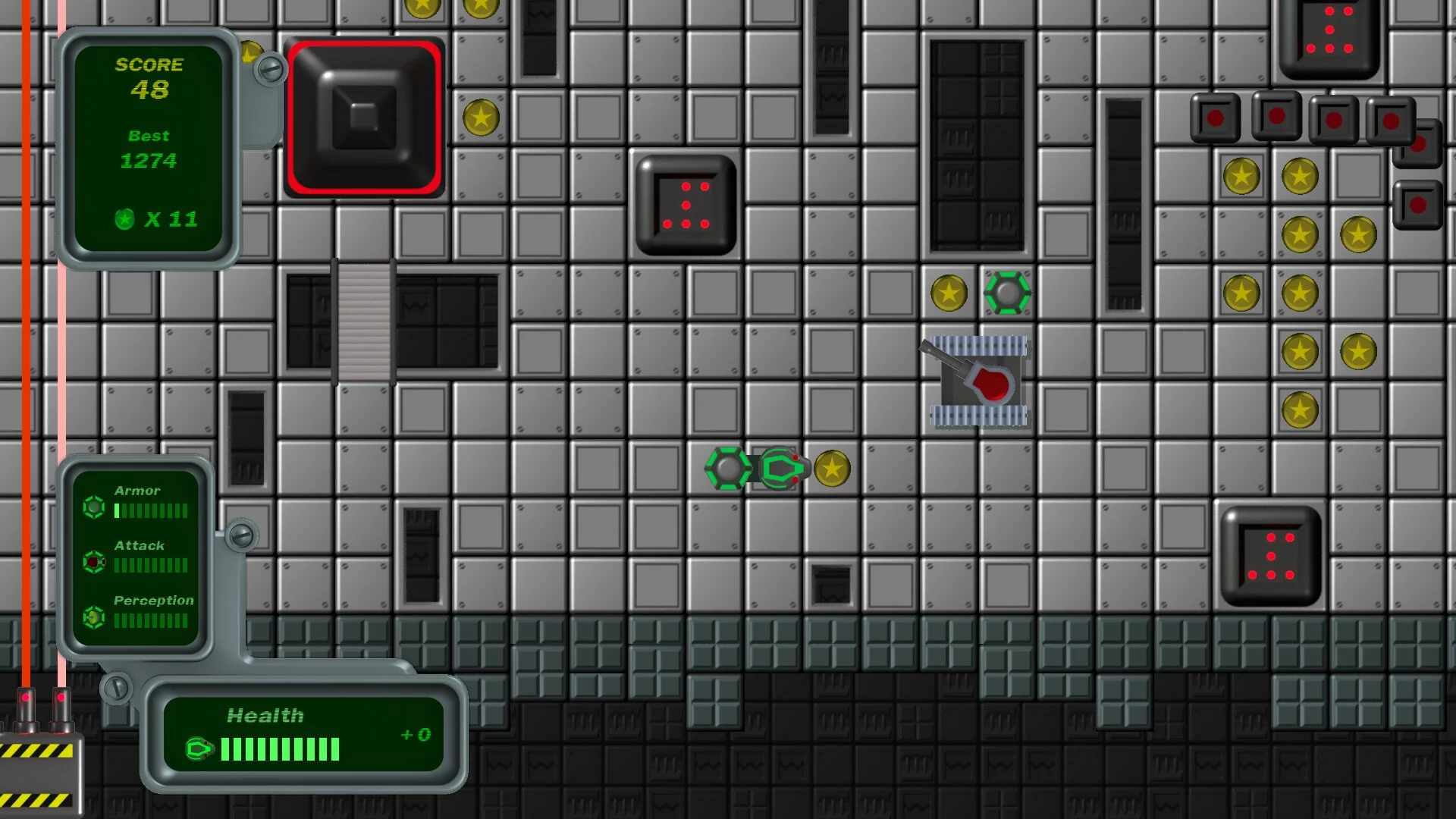 Изображение игры: Mecha Snake