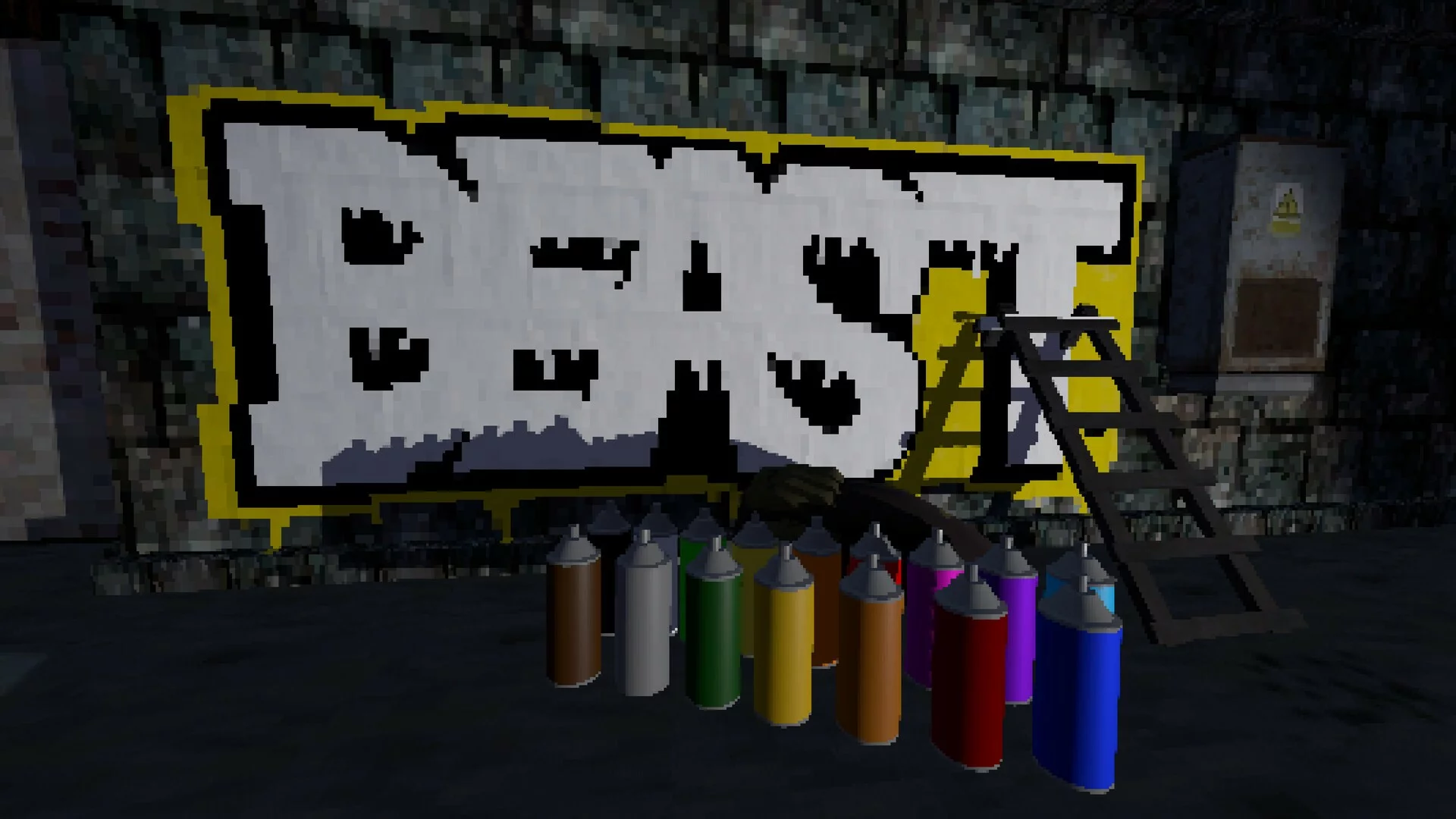 Изображение игры: Bombing!!: A Graffiti Sandbox