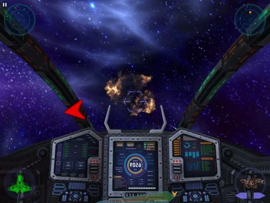 Изображение игры: Space Wars 3D Star Combat Simulator