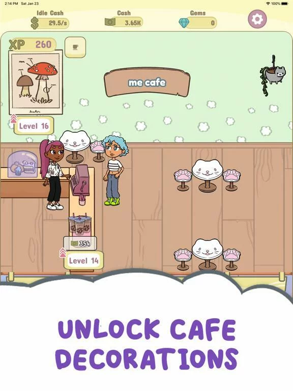 Изображение игры: Boba Barista Idle