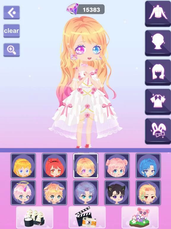 Изображение игры: Anime Gacha Sim