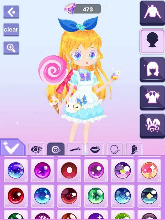 Изображение игры: Anime Gacha Sim