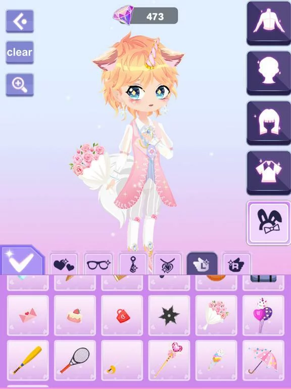 Изображение игры: Anime Gacha Sim
