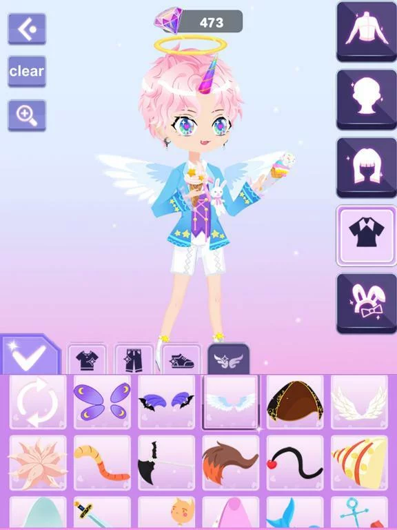 Изображение игры: Anime Gacha Sim