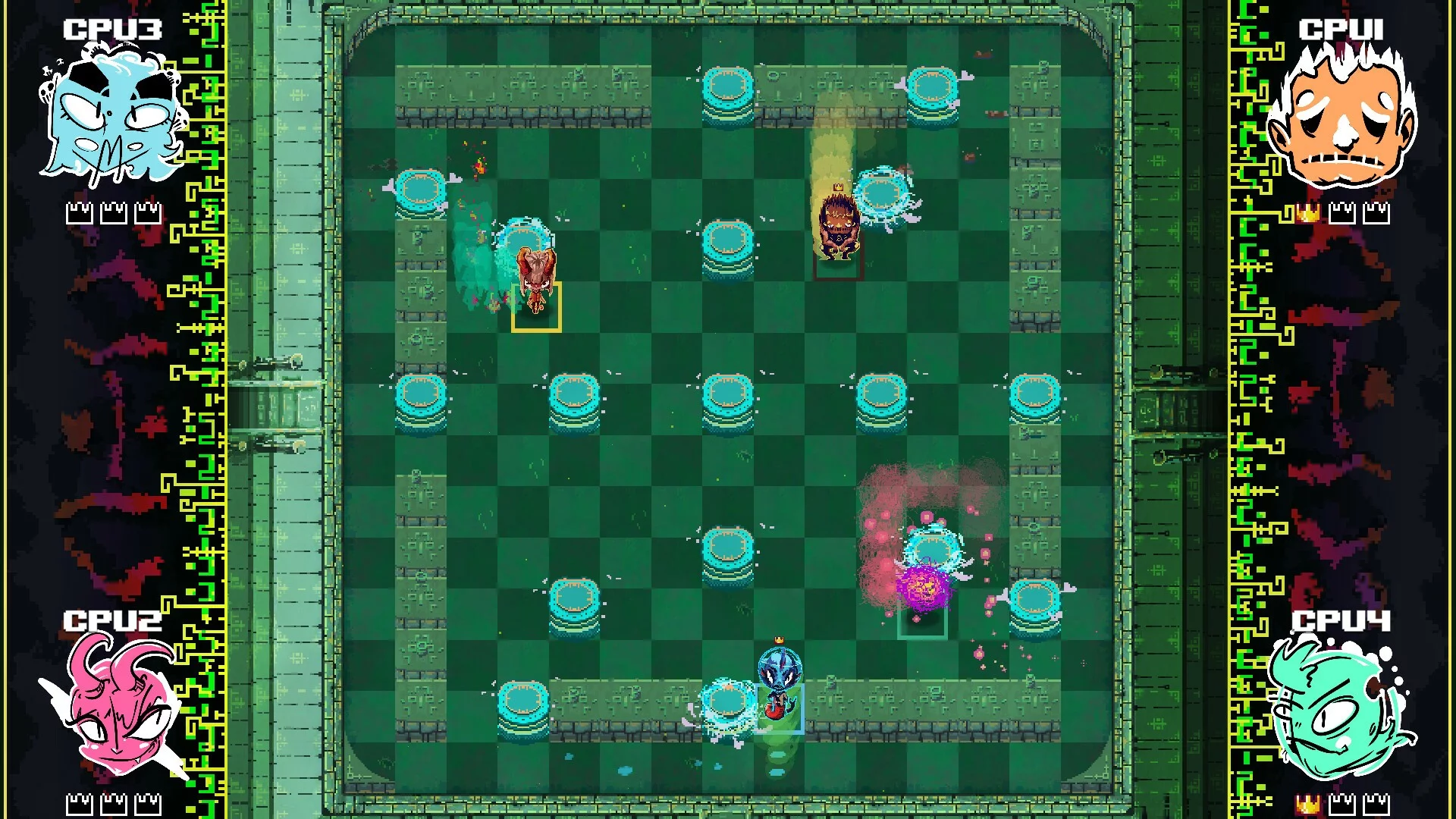 Изображение игры: Skullbangers!