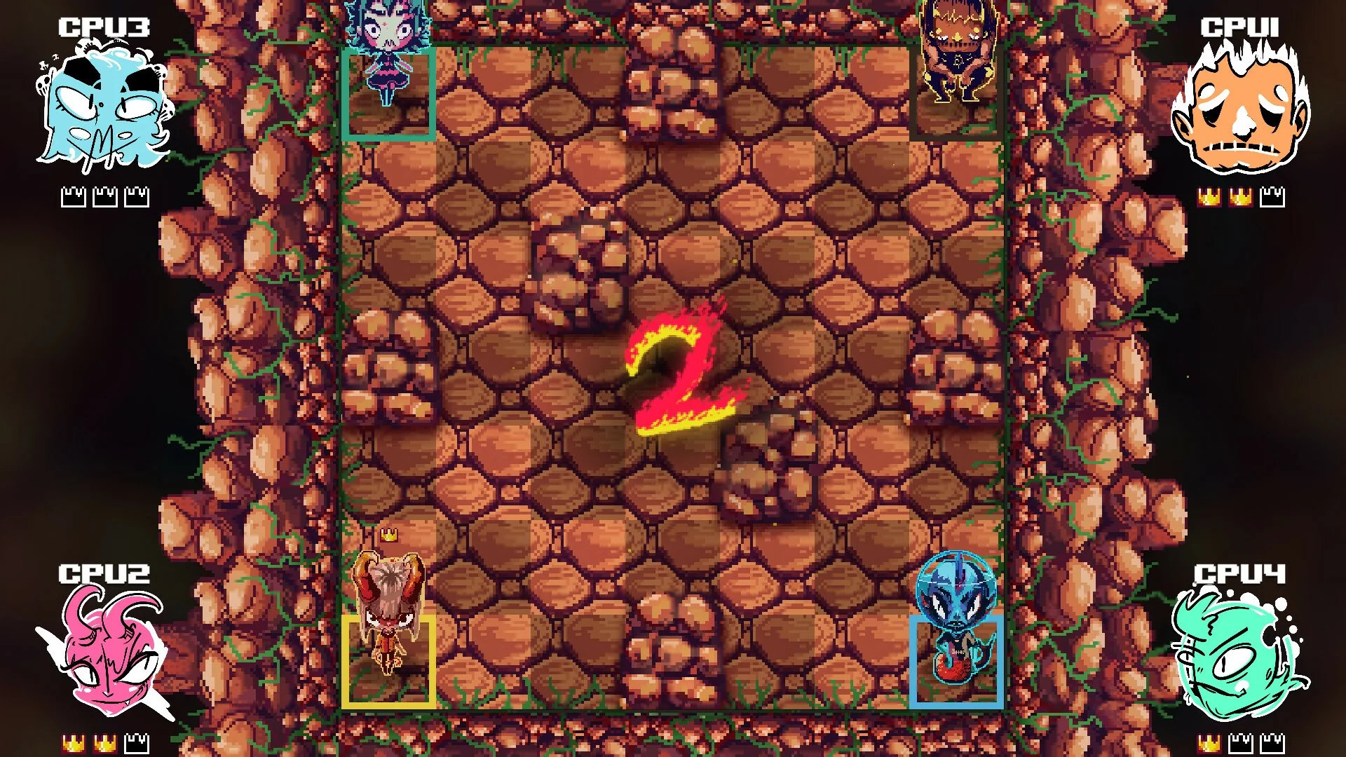 Изображение игры: Skullbangers!