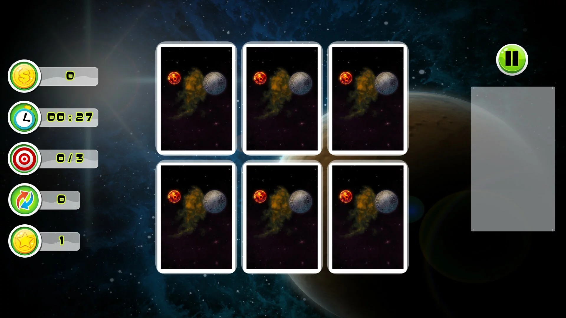 Изображение игры: Space Memory