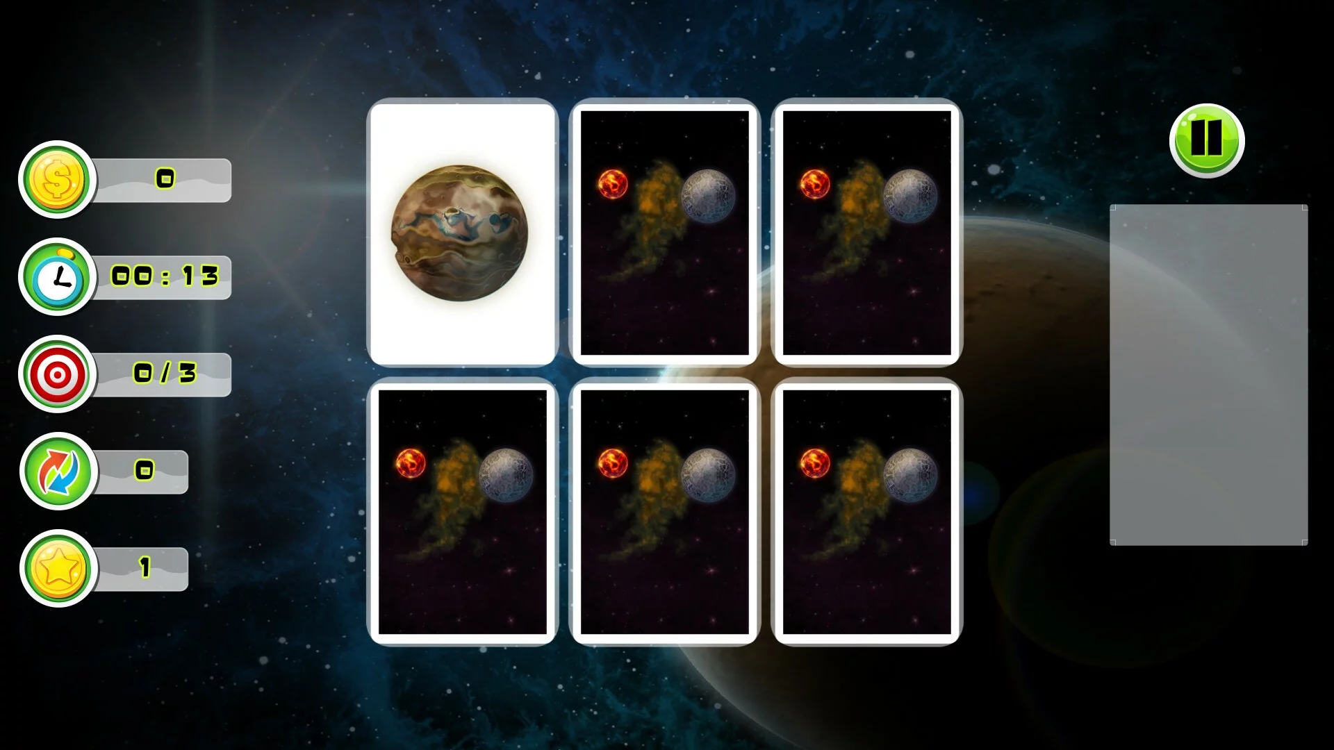 Изображение игры: Space Memory