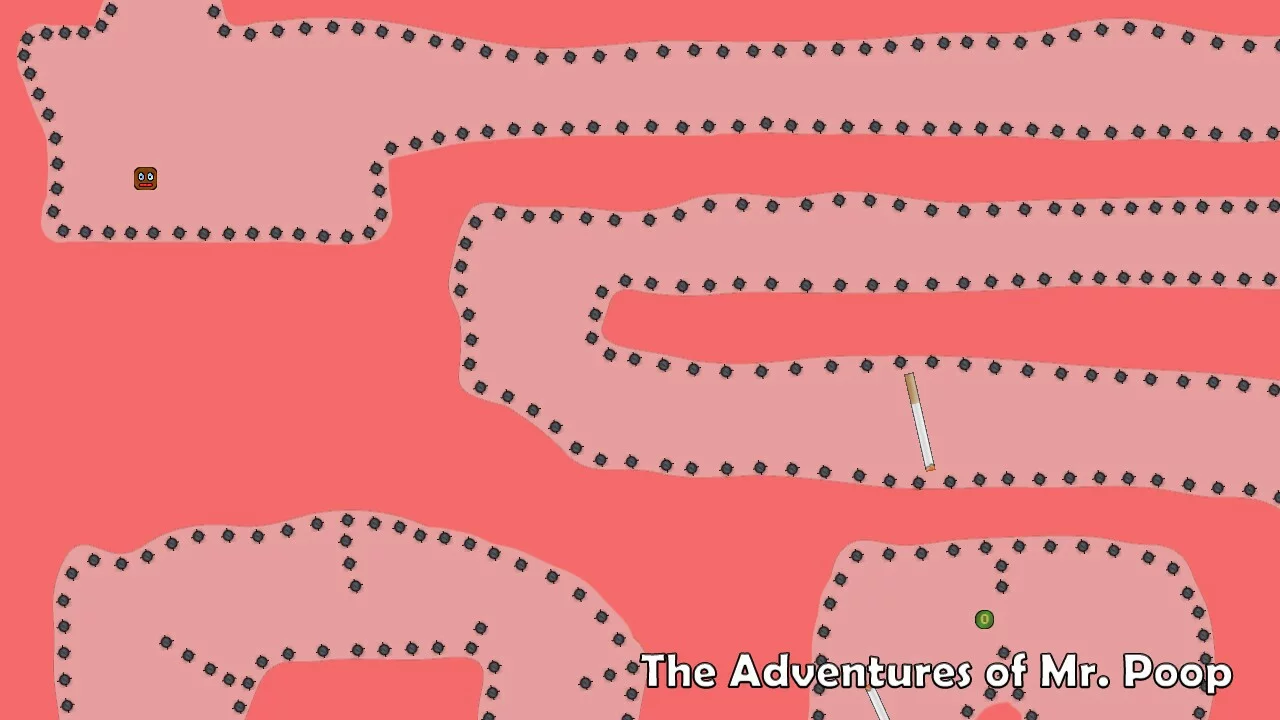 Изображение игры: The Adventures of Mr. Poop
