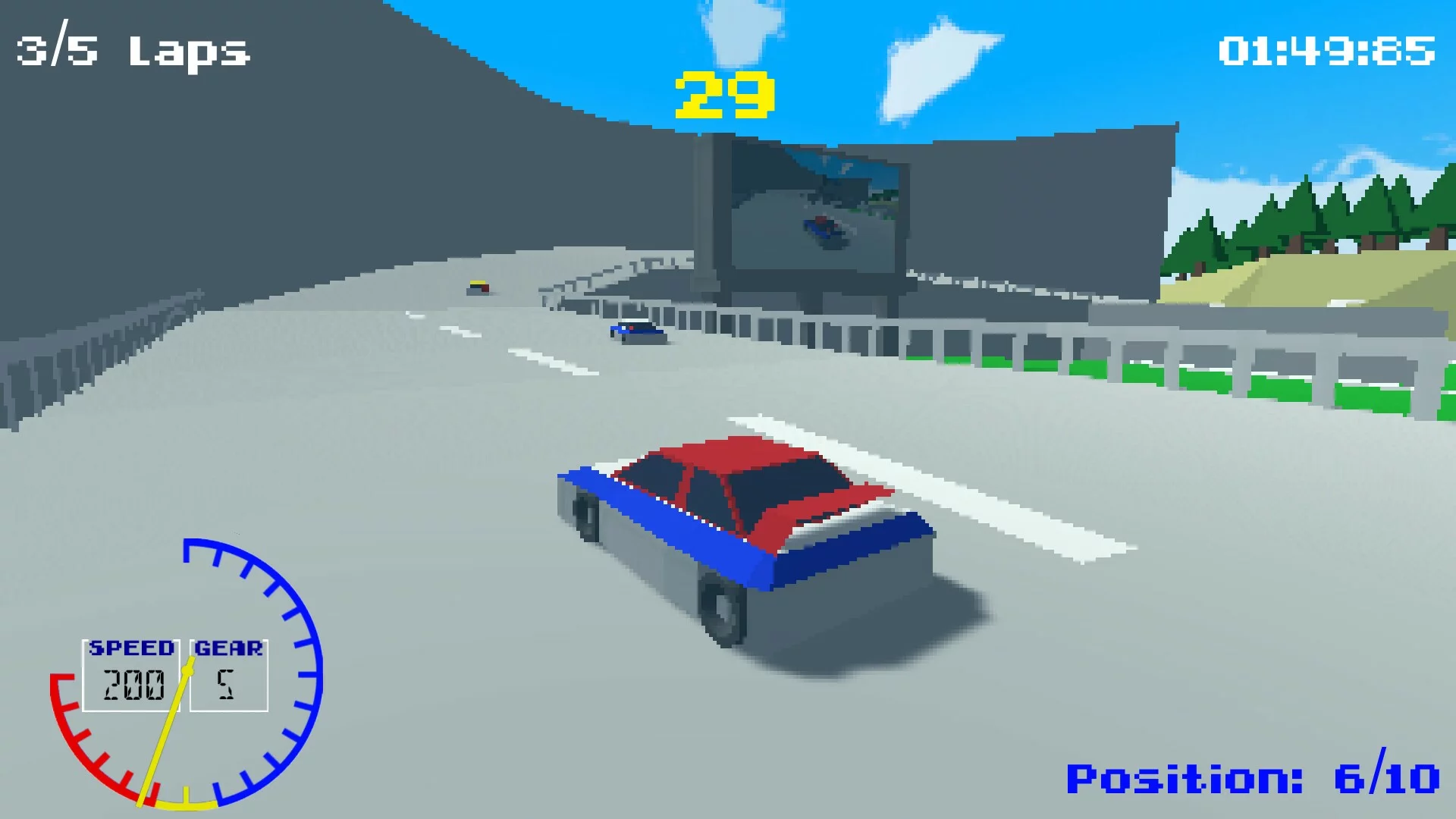 Изображение игры: World Racing '95
