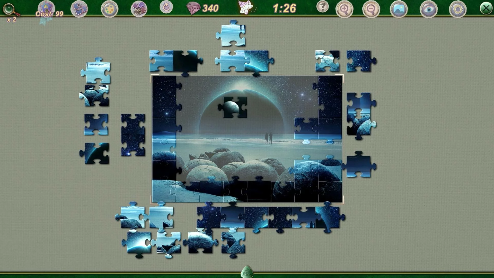 Изображение игры: Jigsaw Pieces 3 - Fantasy