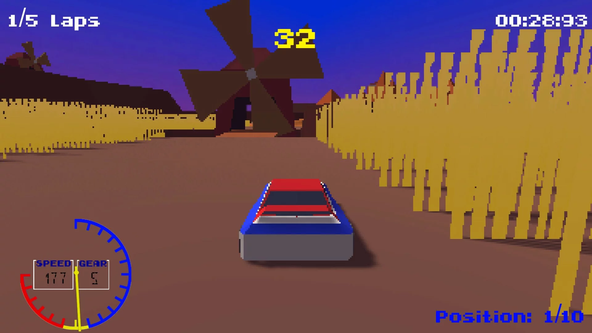 Изображение игры: World Racing '95