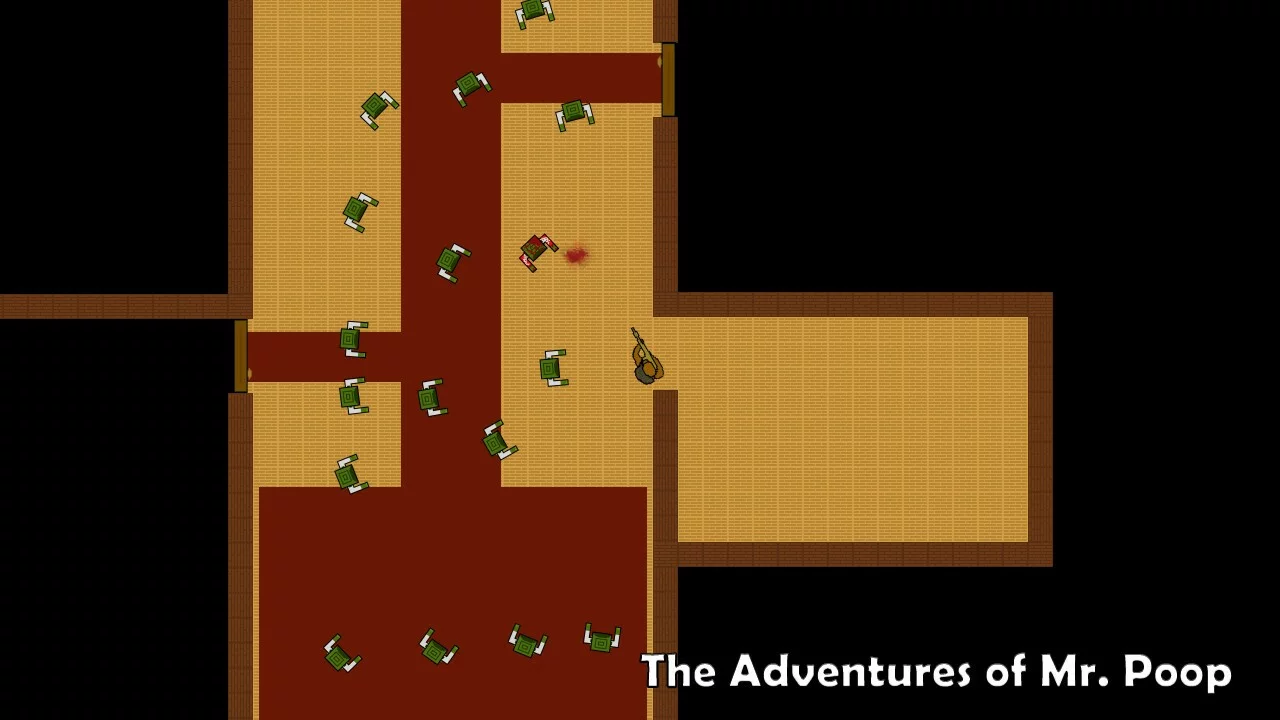 Изображение игры: The Adventures of Mr. Poop