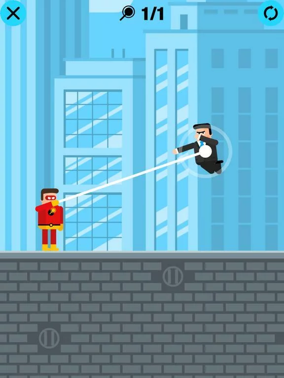 Изображение игры: The Superhero League