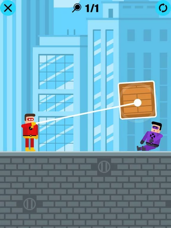 Изображение игры: The Superhero League