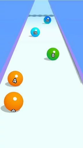 Изображение игры: BallRun2048