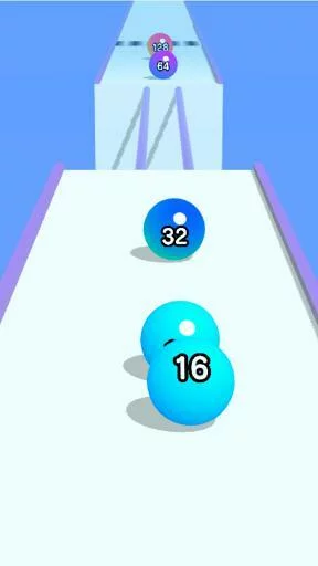 Изображение игры: BallRun2048