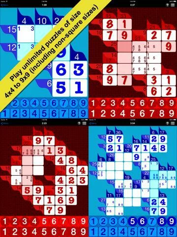 Изображение игры: Art of Kakuro - A Number Puzzle Game More Fun Than Sudoku