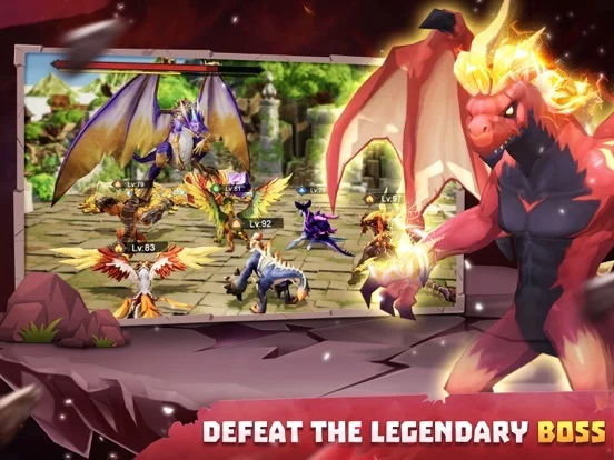 Изображение игры: Summon Dragons