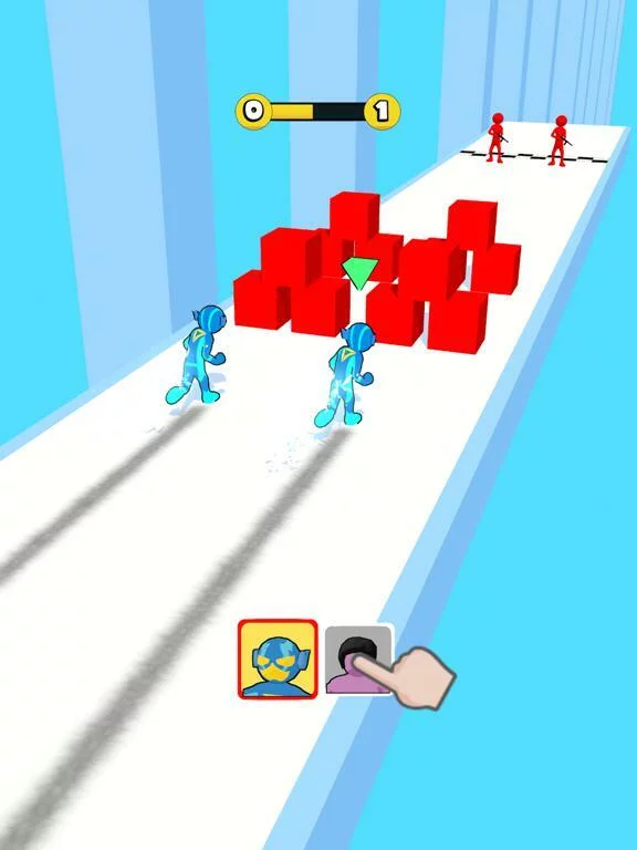 Изображение игры: Superhero Race!