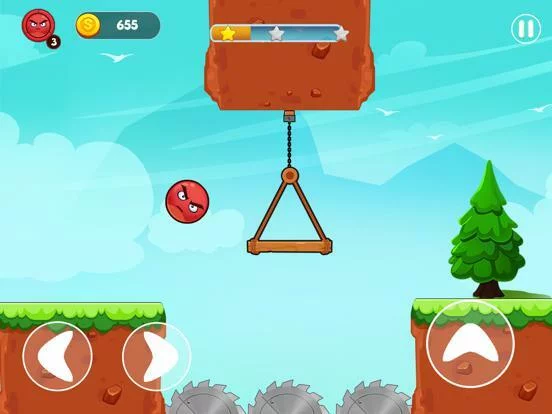 Изображение игры: Angry Ball Adventure