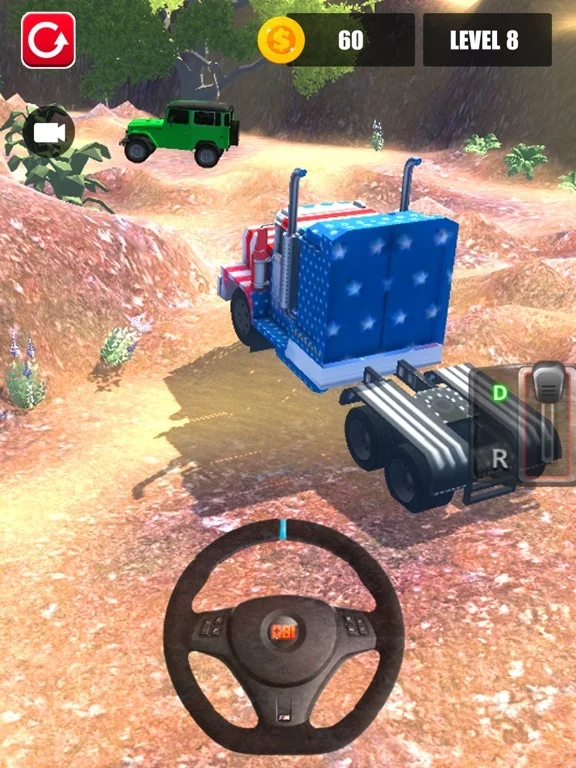 Изображение игры: Car Parkour - 3D Offroad Crazy