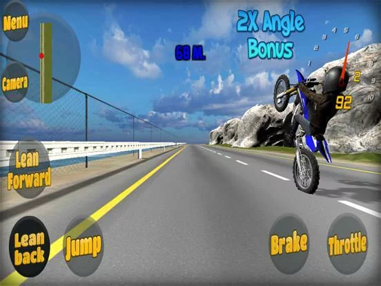 Изображение игры: Wheelie Madness 3d