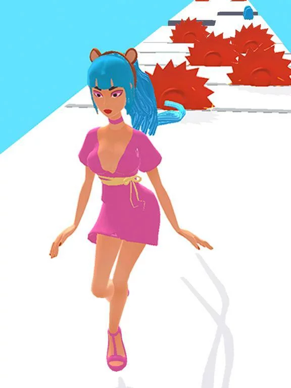 Изображение игры: Hair Run - Make Hair Longer 3D