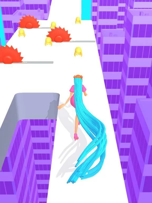 Изображение игры: Hair Run - Make Hair Longer 3D