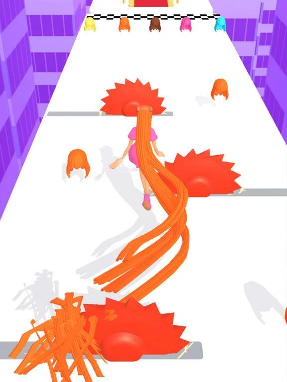 Изображение игры: Hair Run - Make Hair Longer 3D