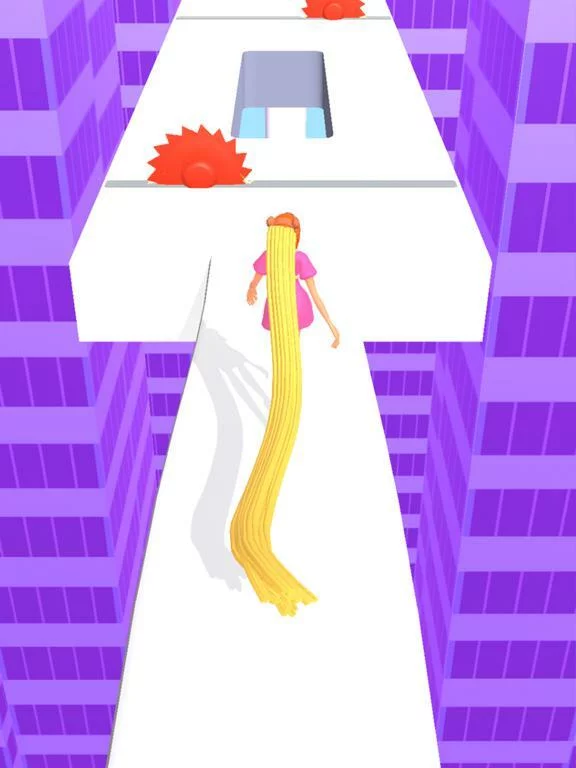 Изображение игры: Hair Run - Make Hair Longer 3D