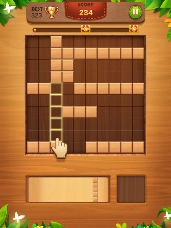 Изображение игры: Block Puzzle: Wood Brain Games