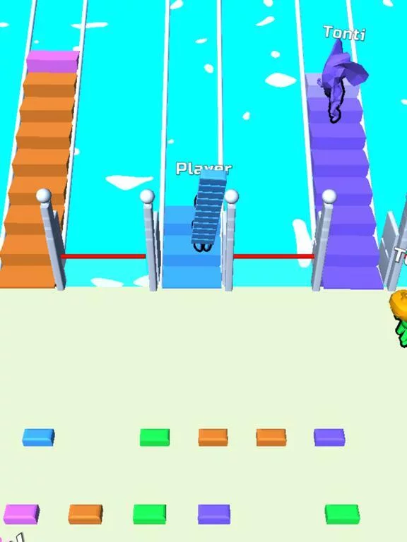Изображение игры: High Bridge 3D - Stacky Z Race