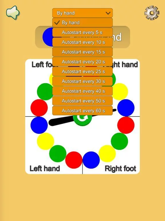 Изображение игры: Twister Spinner Game