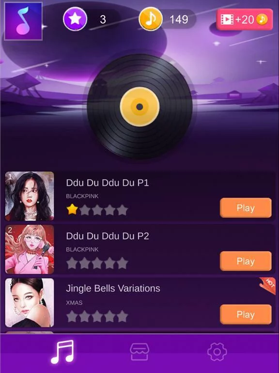 Изображение игры: BLINK PIANO - KPOP PINK TILES